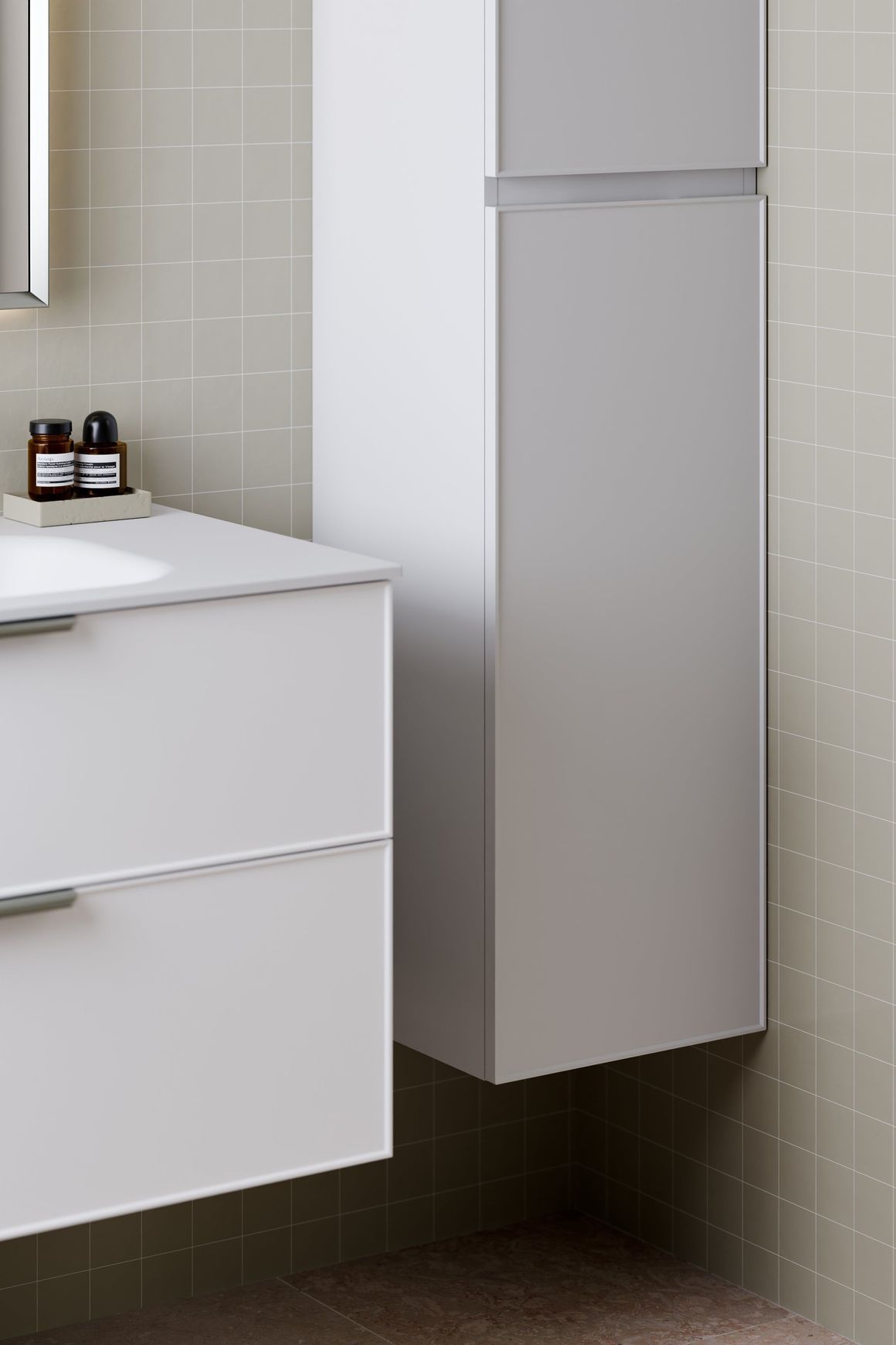Lineare Axel Tower Cabinet