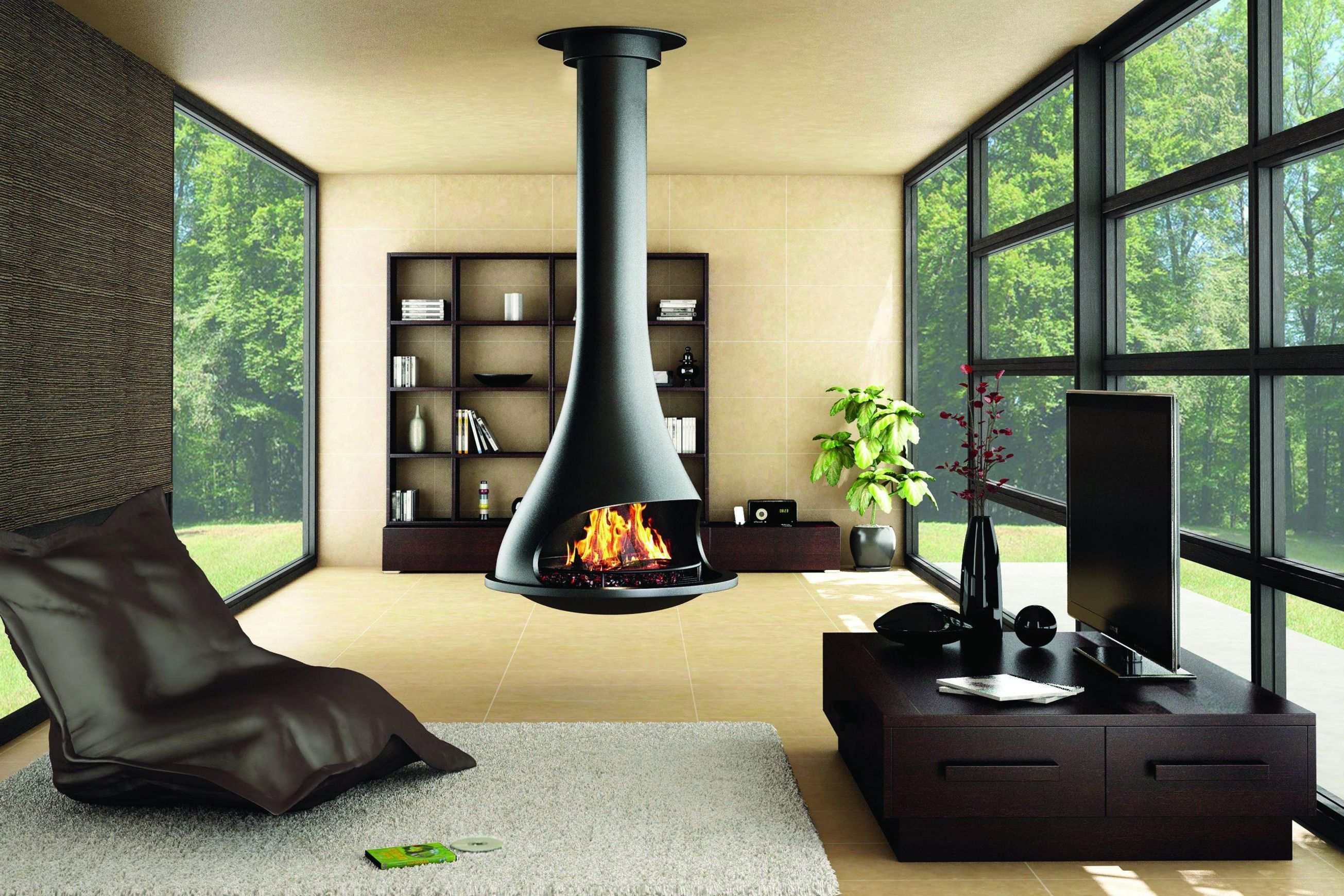 Jc Bordelet Tatianna 997 Suspended Fireplace