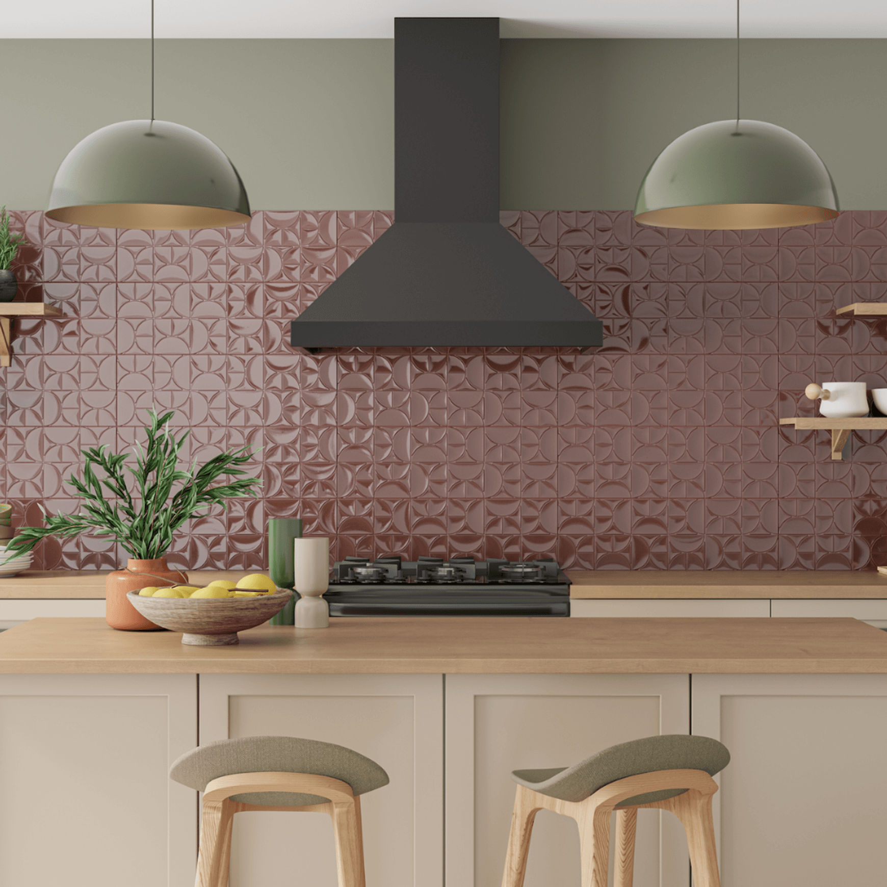 Combo Red tile