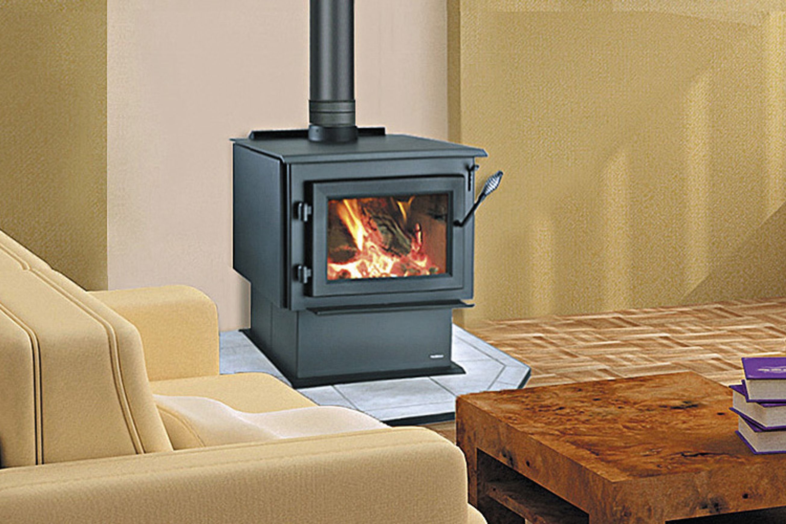 Heatilator WS18 Eco Choice With a 4m Flue Kit