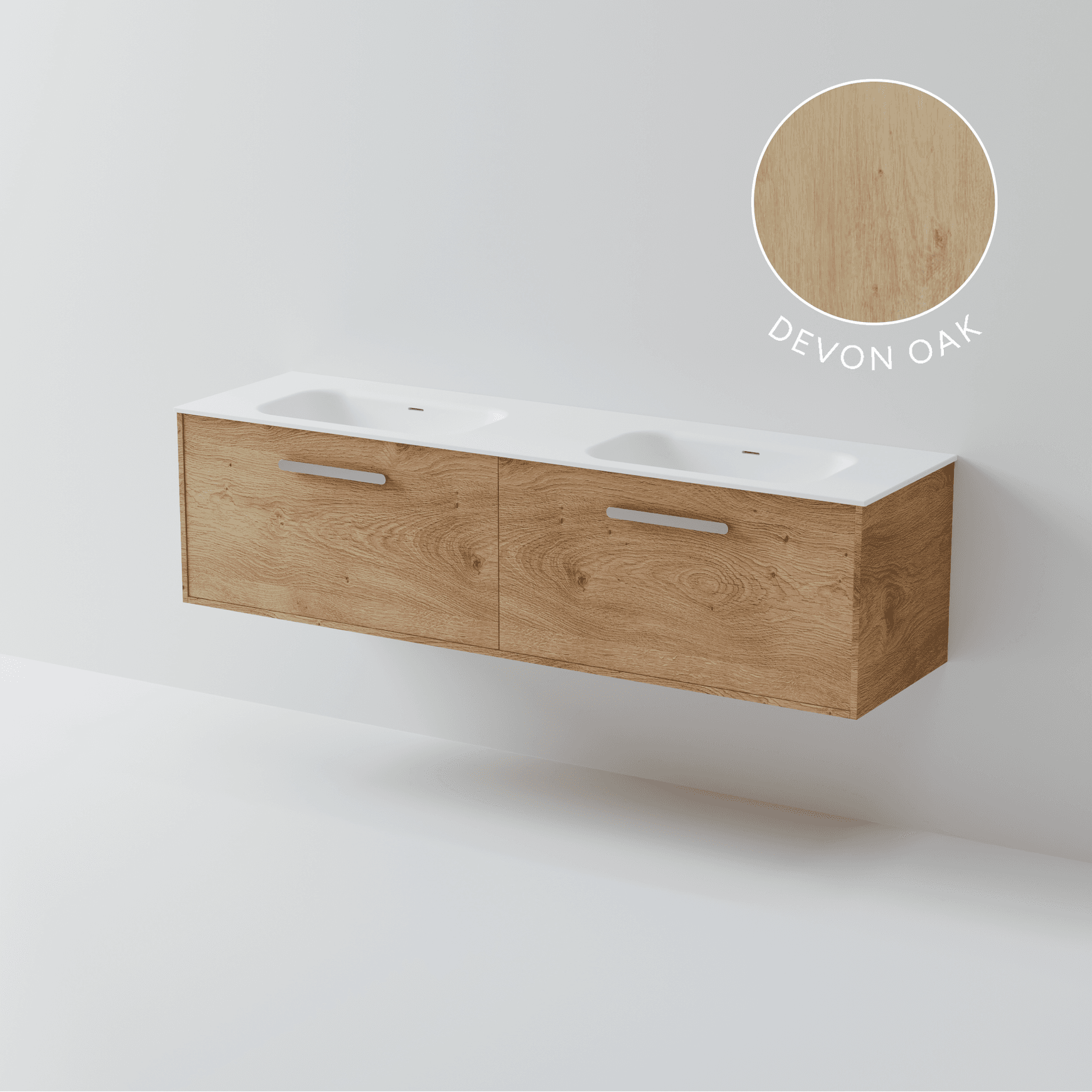Hako 1800 Double Inset Basin Vanity