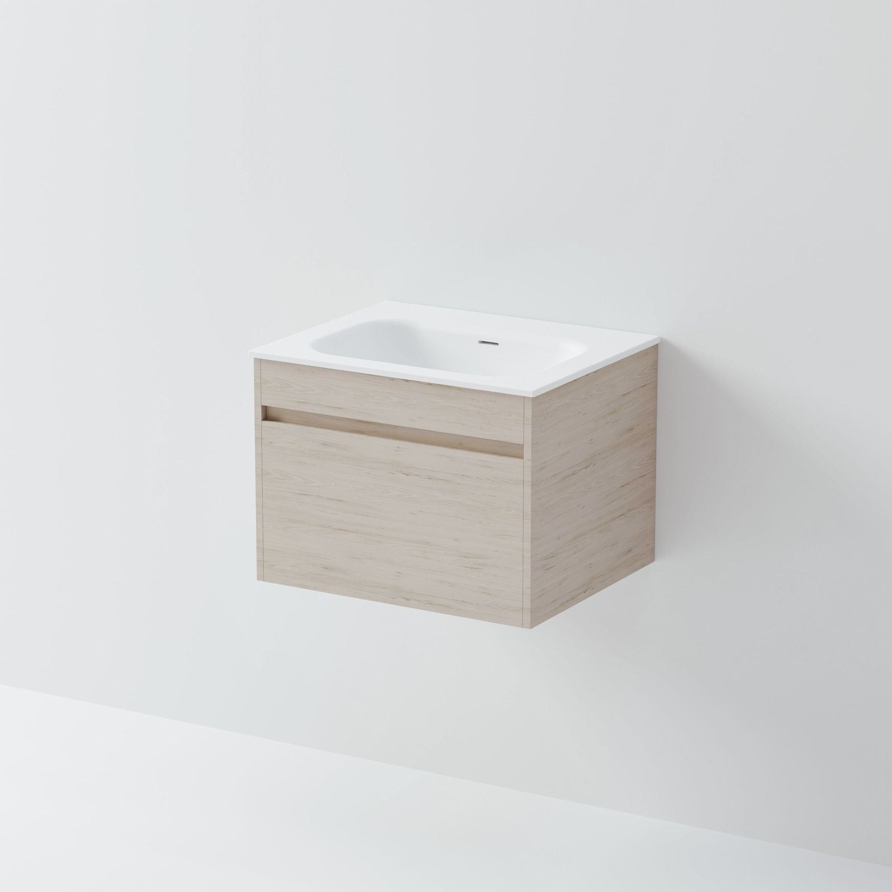 Code Luxe 600 Wall Hung Vanity | Single Drawer