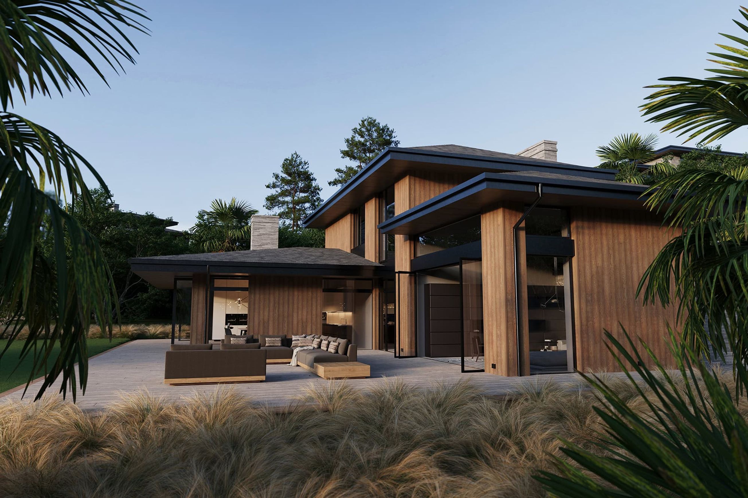 Millboard Envello Shadow Line+ Cladding | Coppered Oak