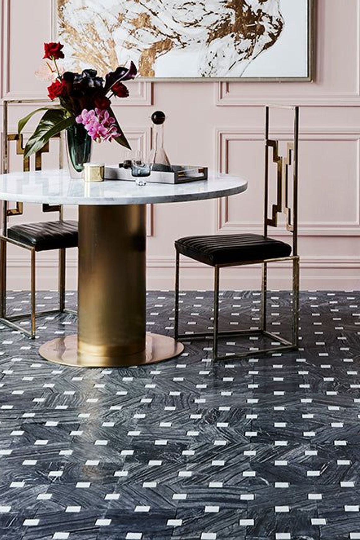 Greg Natale Rubato Marble Mosaic
