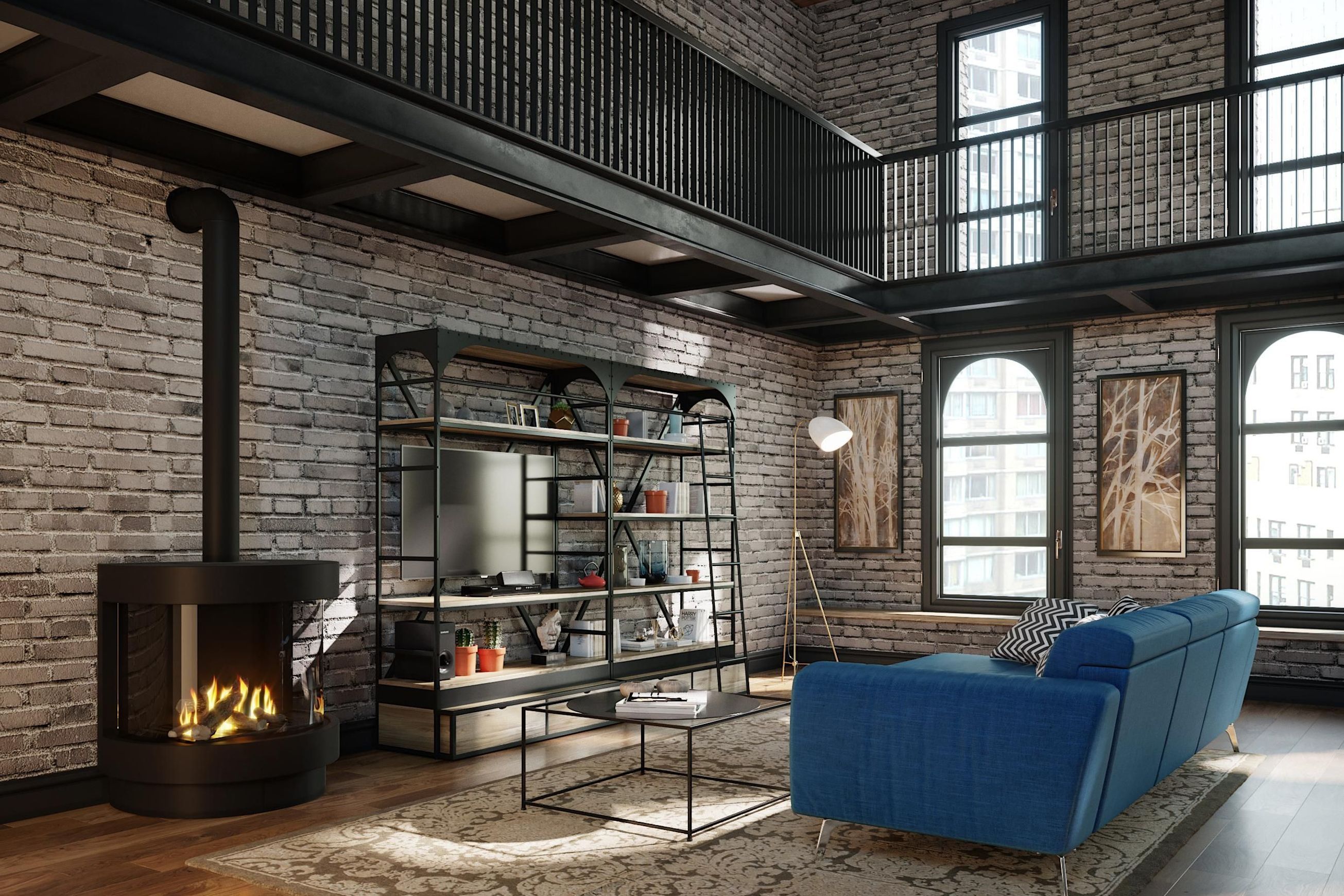 Ortal Curve 270 Gas Fireplace
