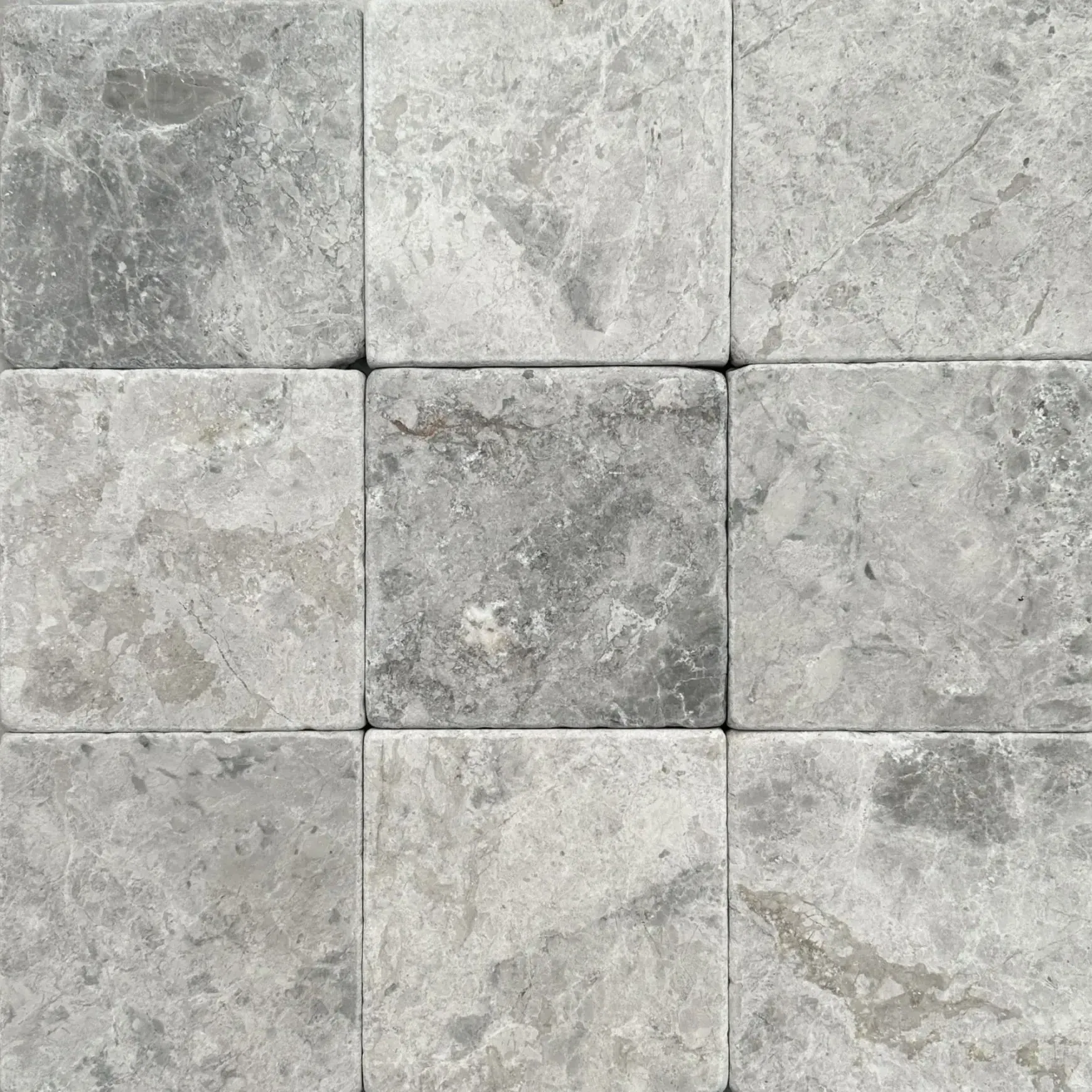 Tundra Grey Tumbled Limestone Cobblestones