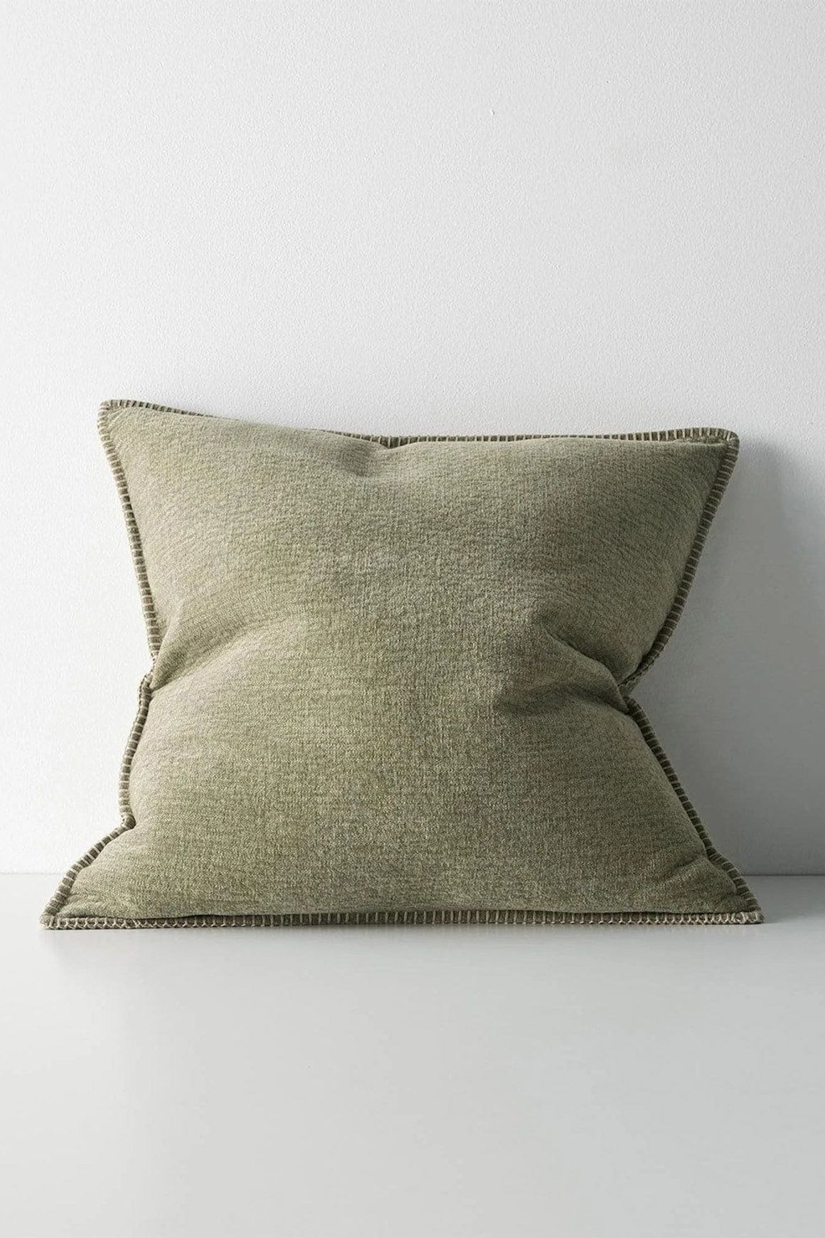 Weave Home  Alba Cushion - Moss