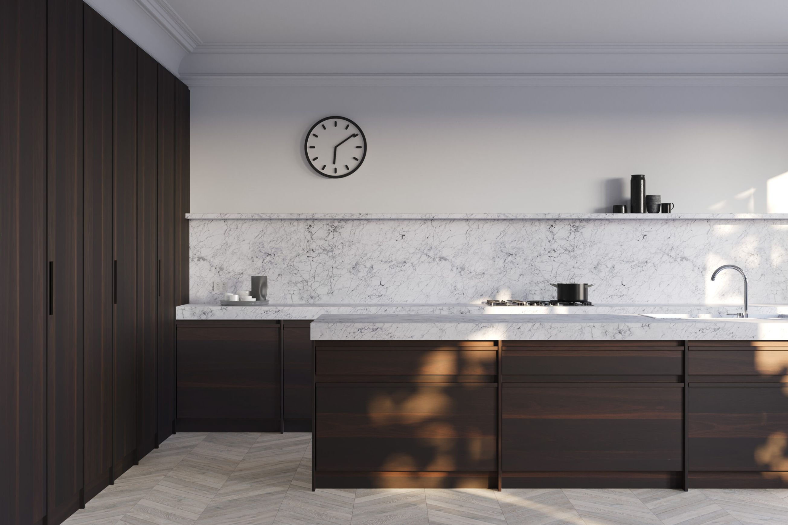 Smoked Oak Crown Cut | Stained | Lignapal Panels