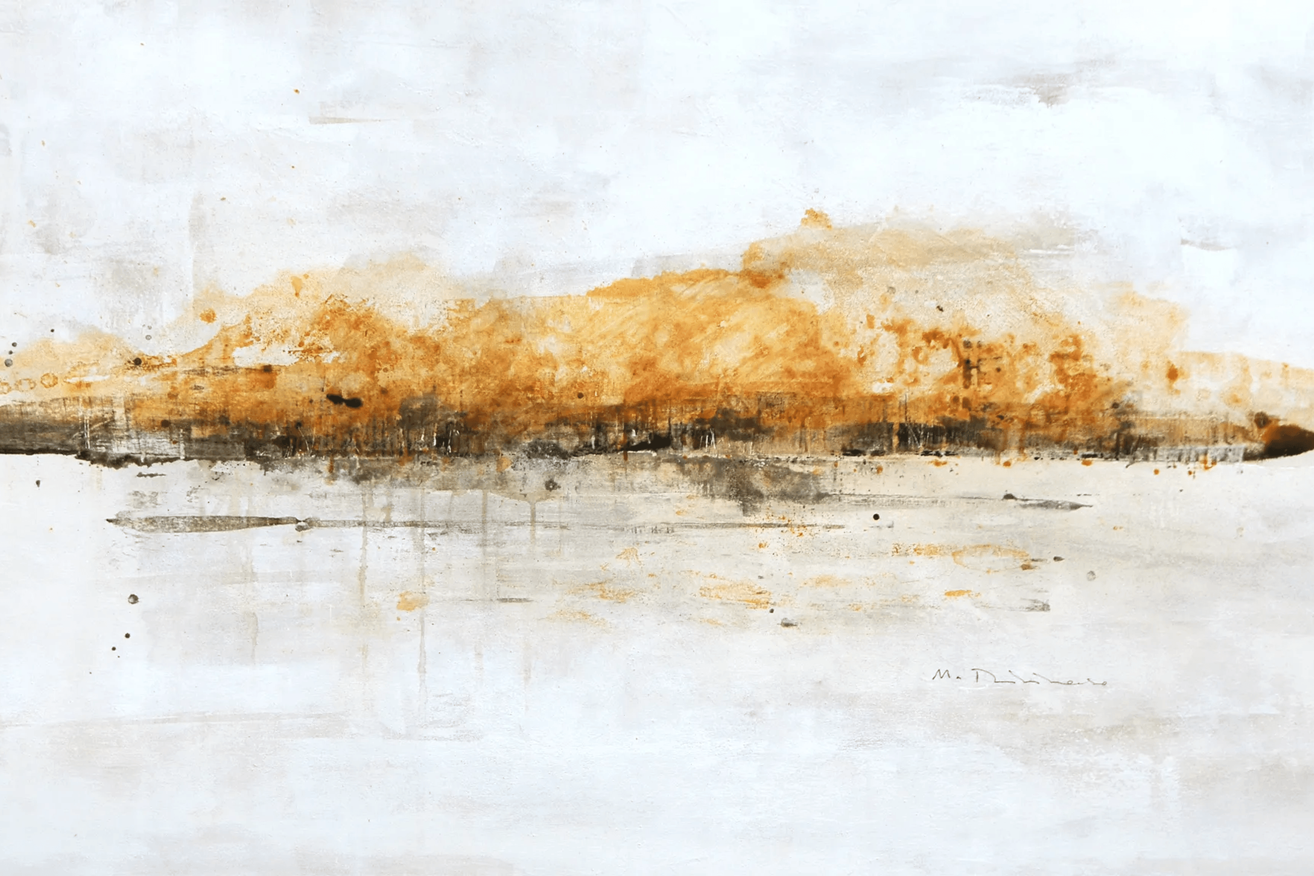 Paisaje Ocre Variacion Artwork