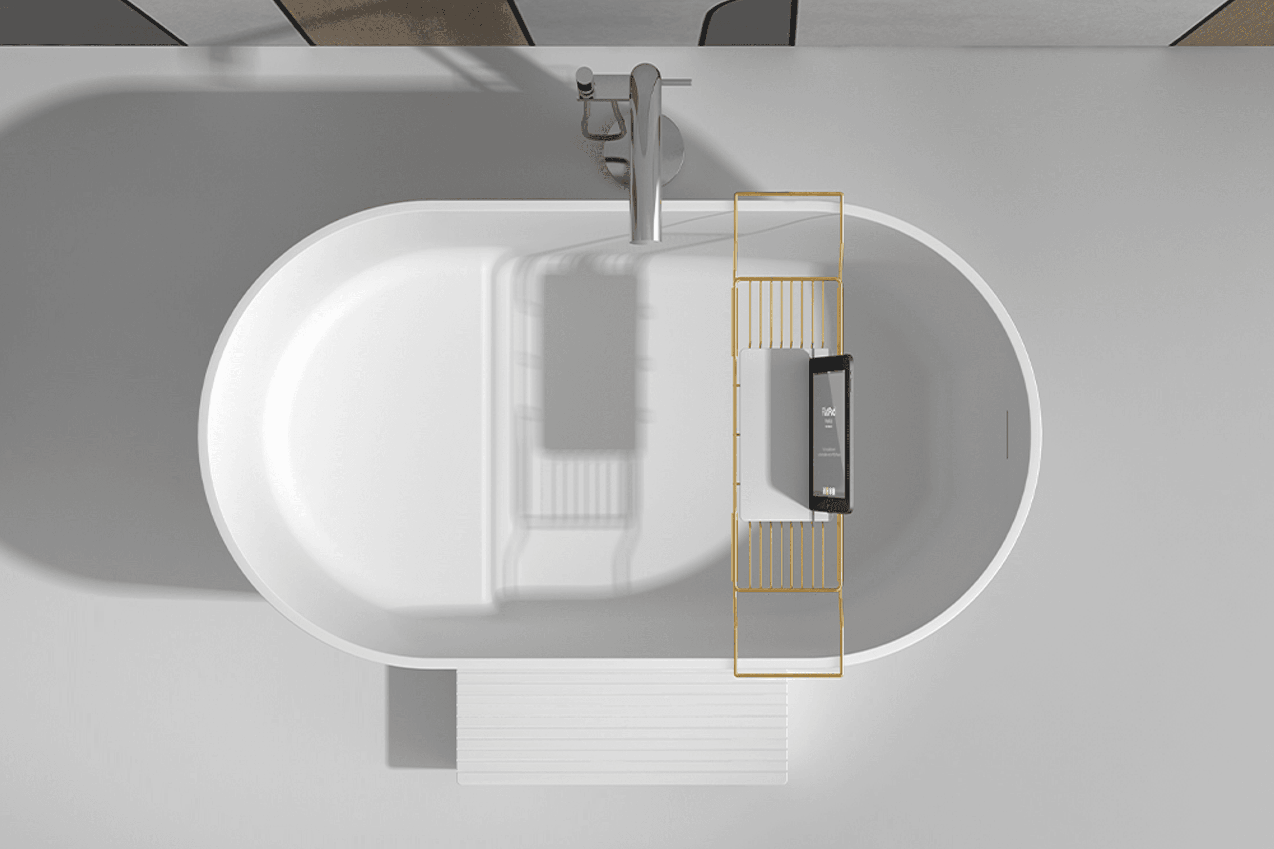 Gia Small Japanese Bath - Deep Sides - 1350mm - G65197