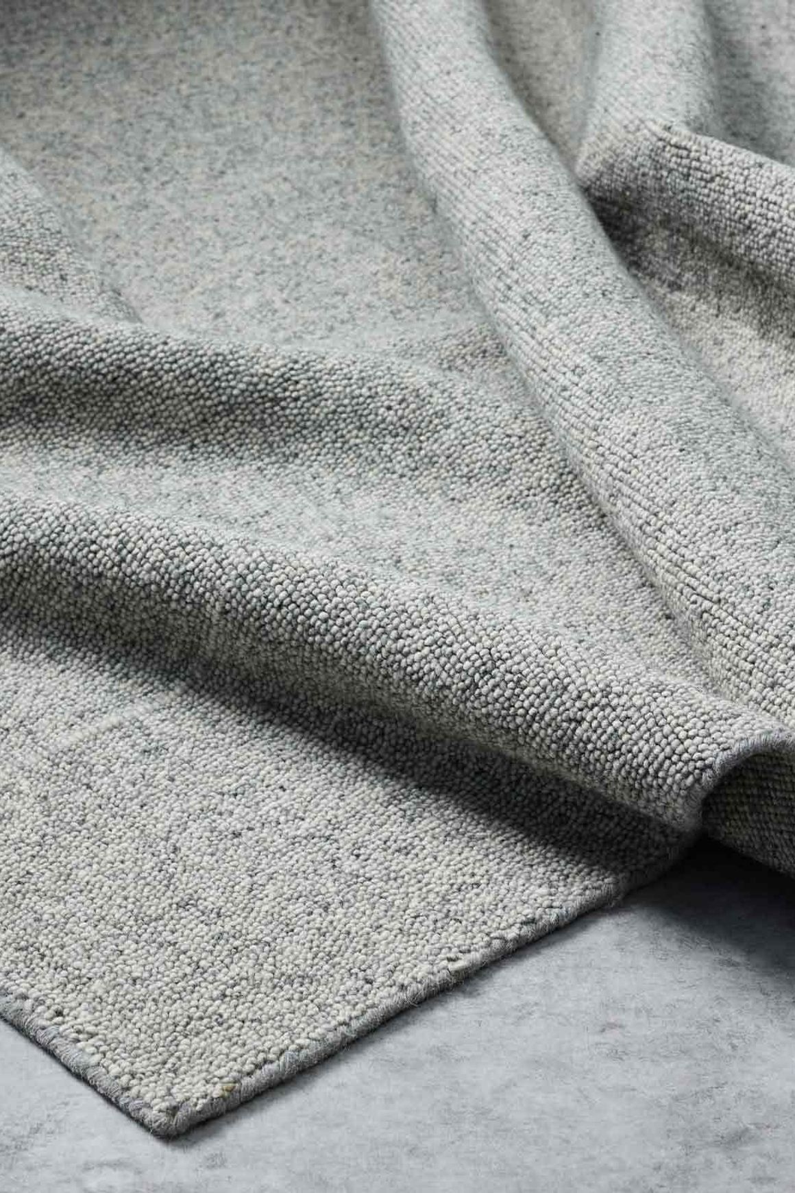Tribe Home Noble Rug - Blue Grey | 100% Wool Rug