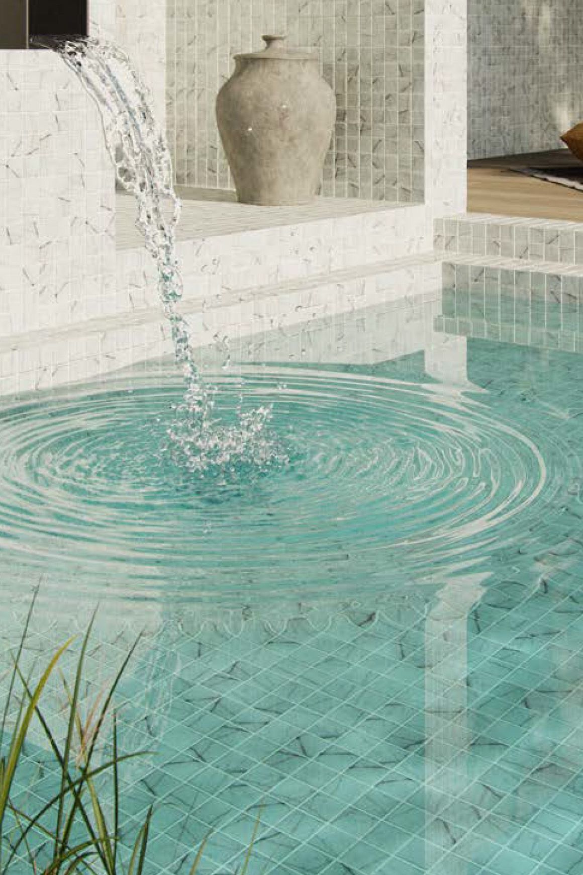 Carrara Mosaic Tile | 50mm Zen Collection by Ezarri