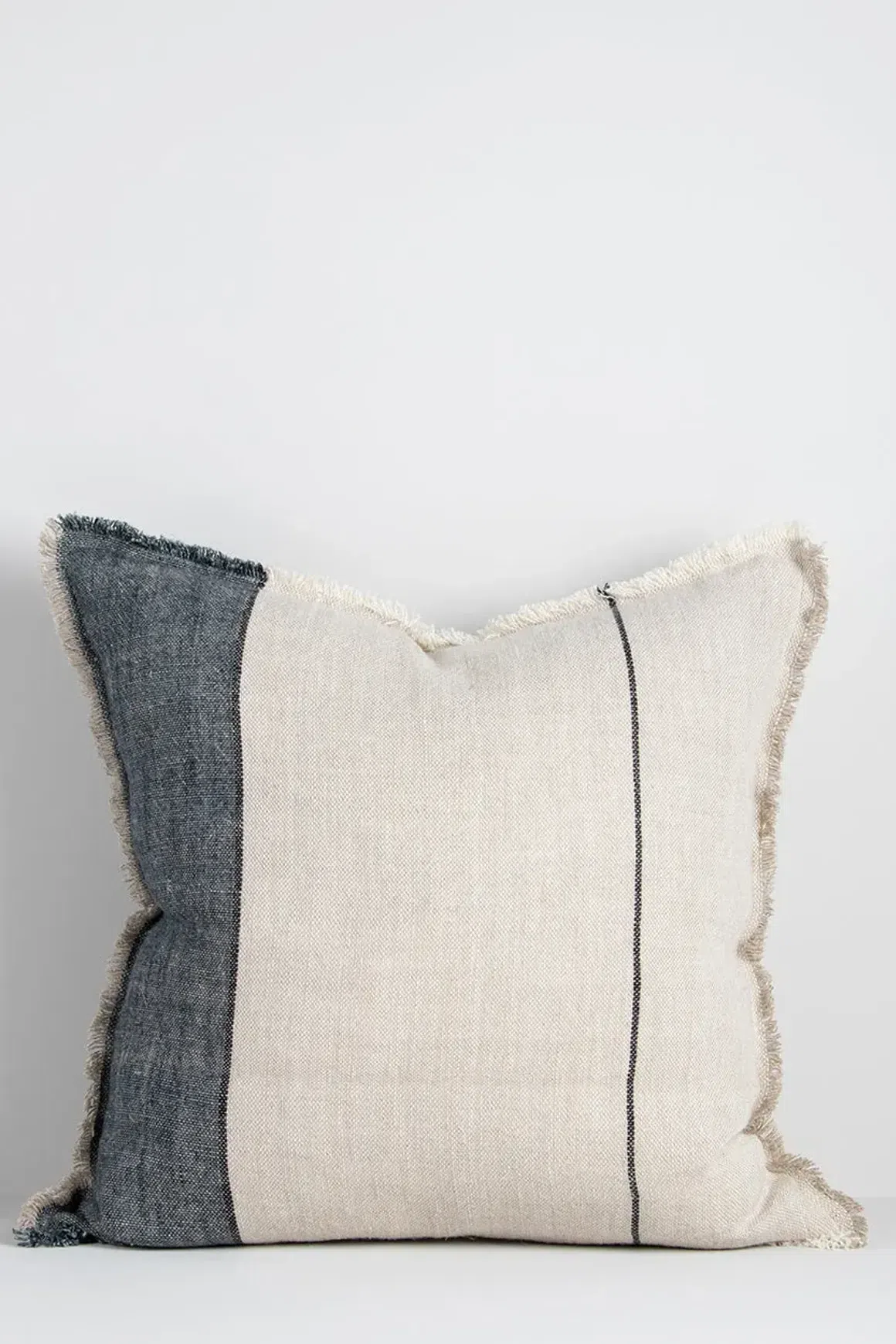 Baya Frankton Linen Cushion - Cloudburst
