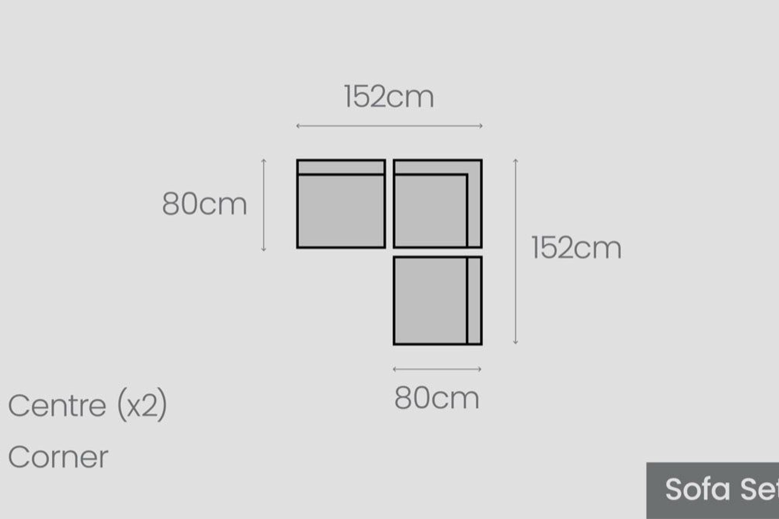 Tasman Aluminium Outdoor Sofa Sets