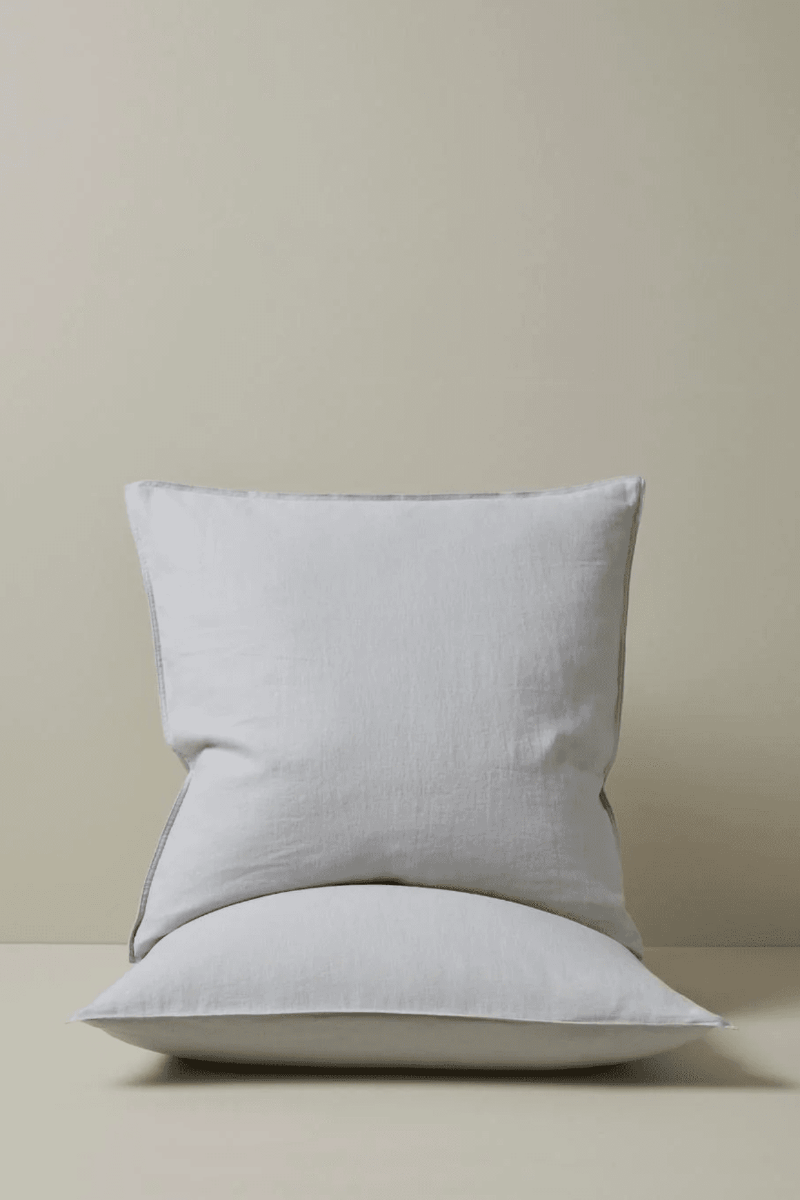 Ravello Pillowcase Pair - Silver | Standard, King or Euro Size