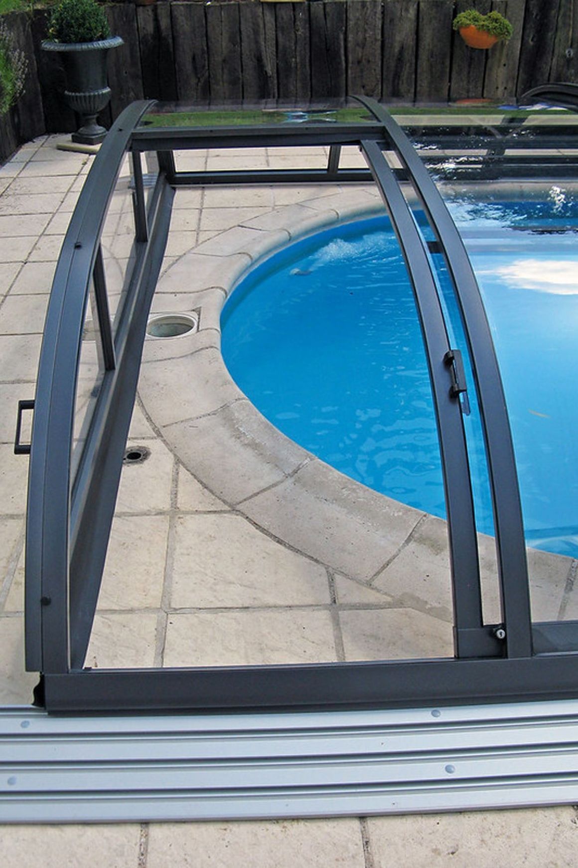 Elegant Pool Enclosure