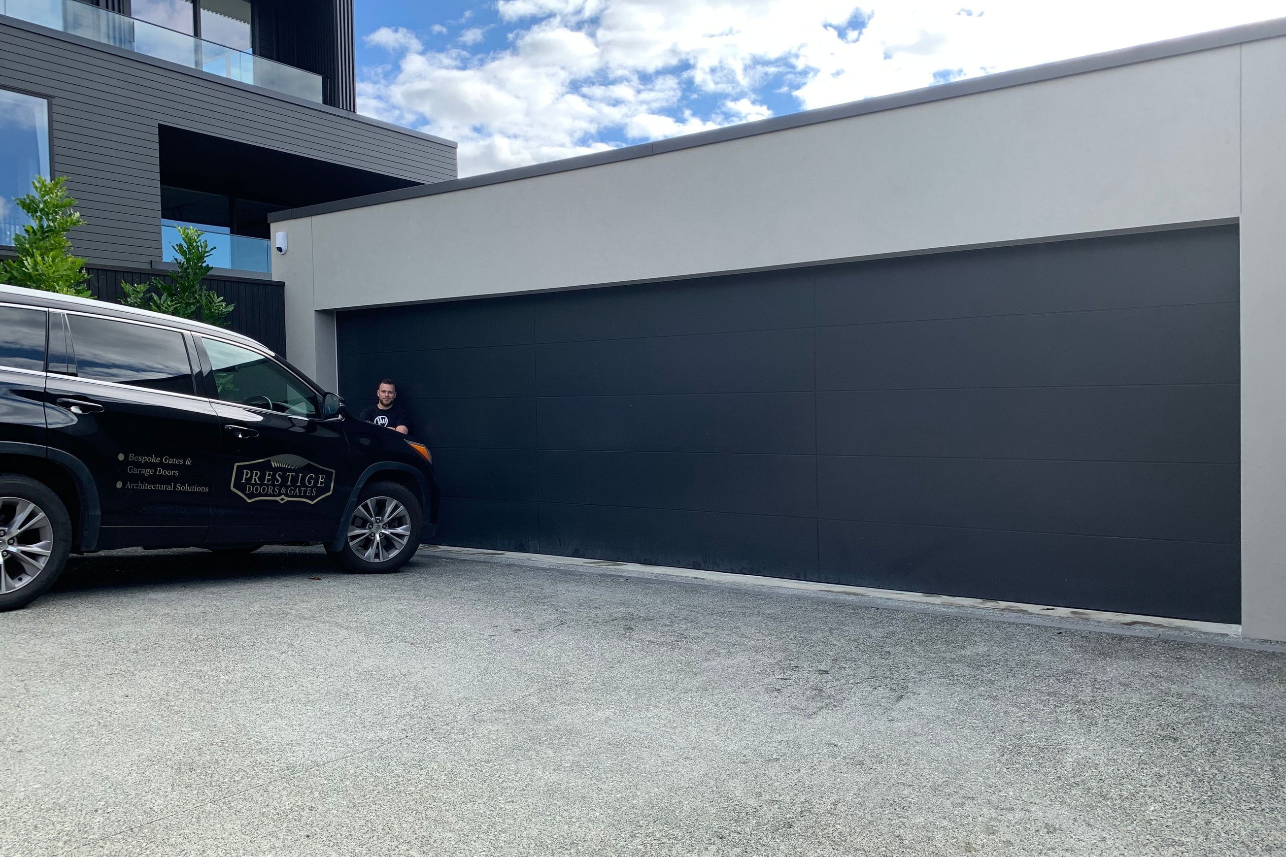 Oversize Three Car Garage Door