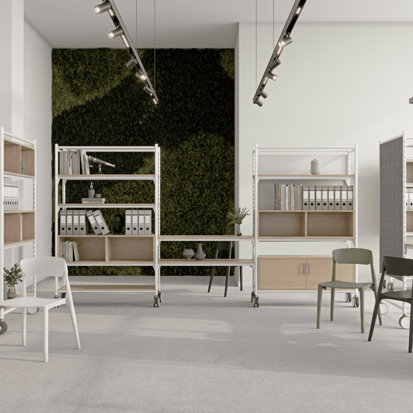 tuboOFFICE - Modular Zoning and Space Dividing System