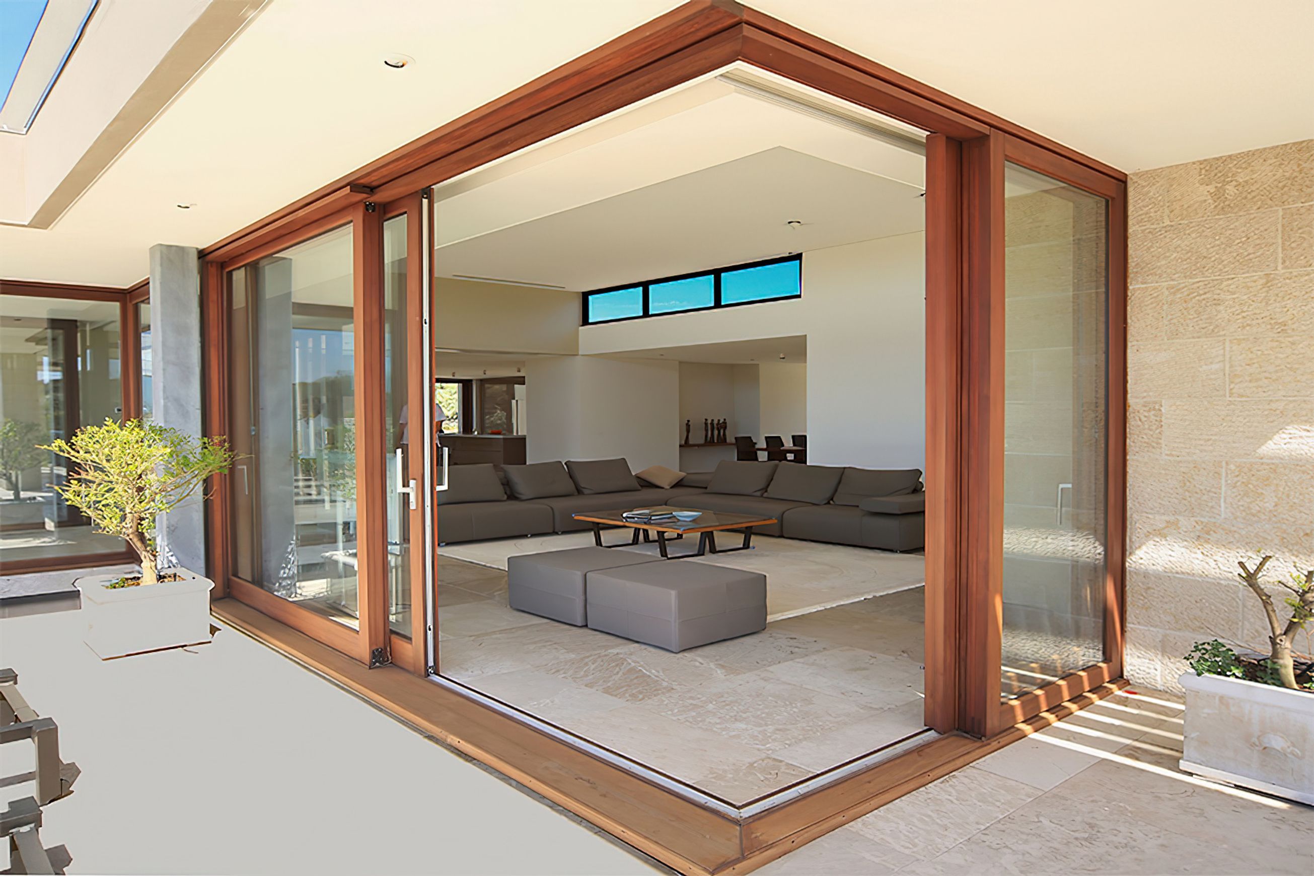 Timber | Corner Lift-slide Doors