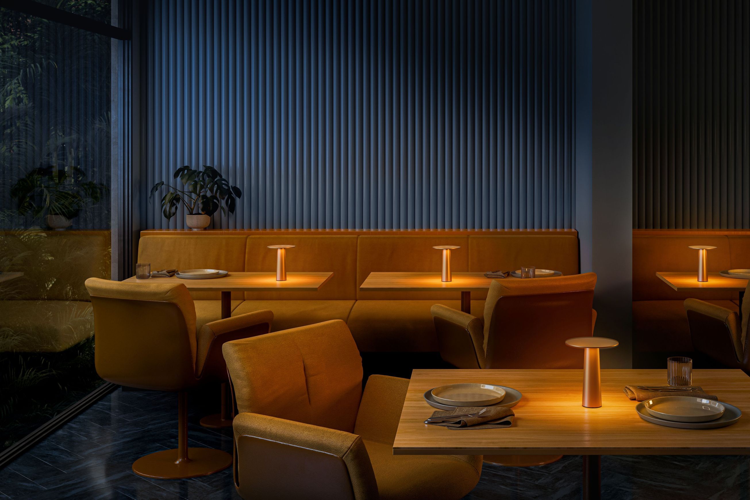 Lix Mini Dim To Amber Lamp