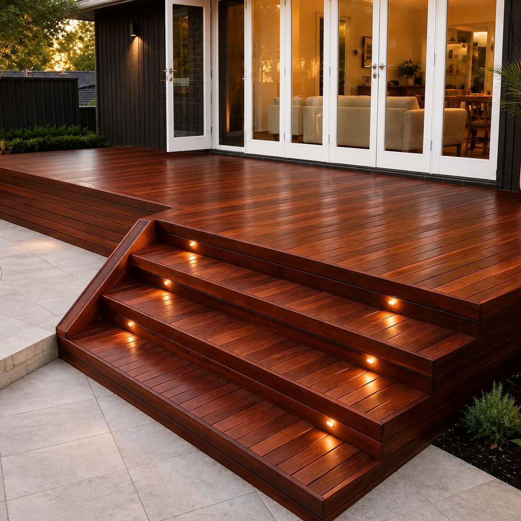 Royal Reds Decking