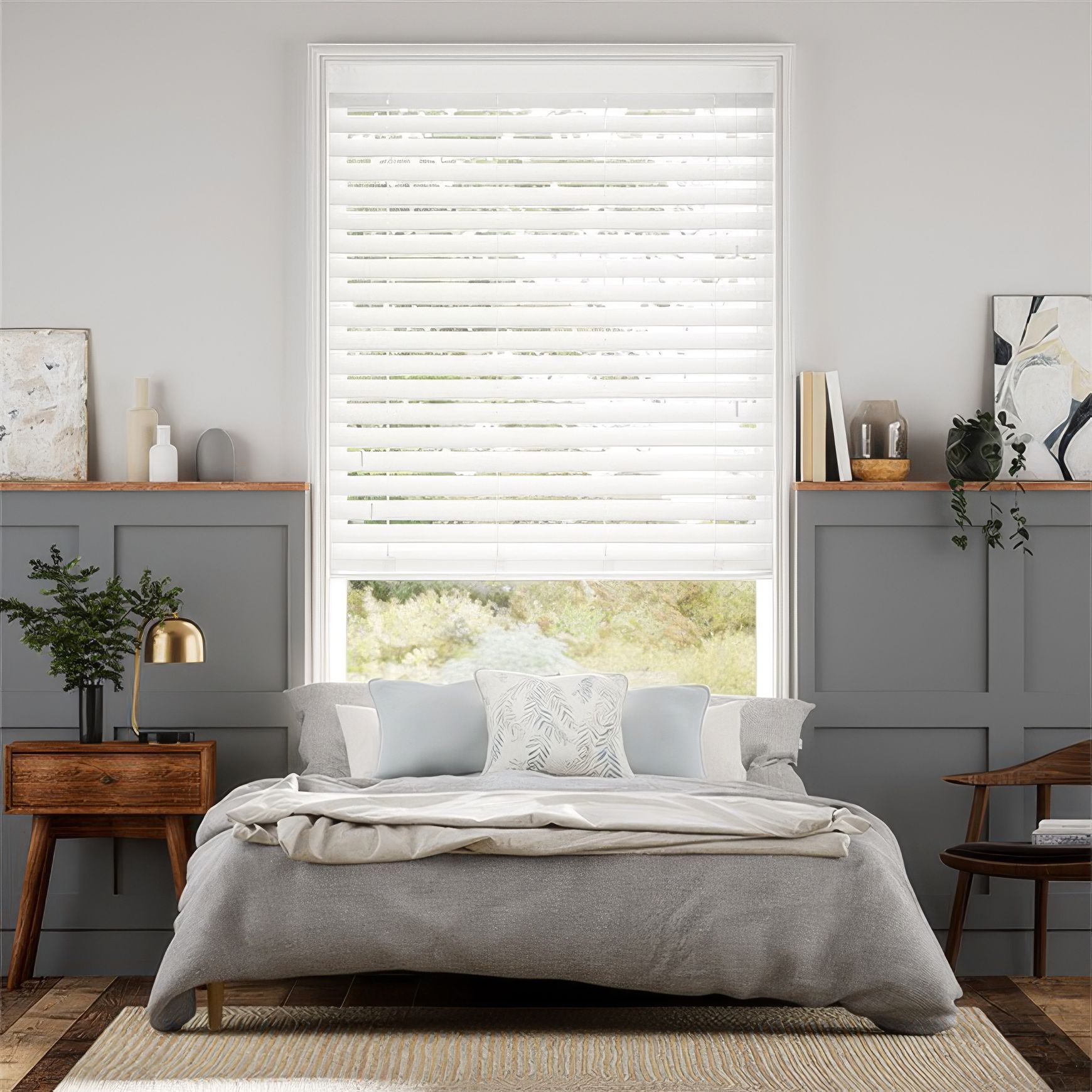 Express Pure White Wooden 63mm | Venetian Blinds