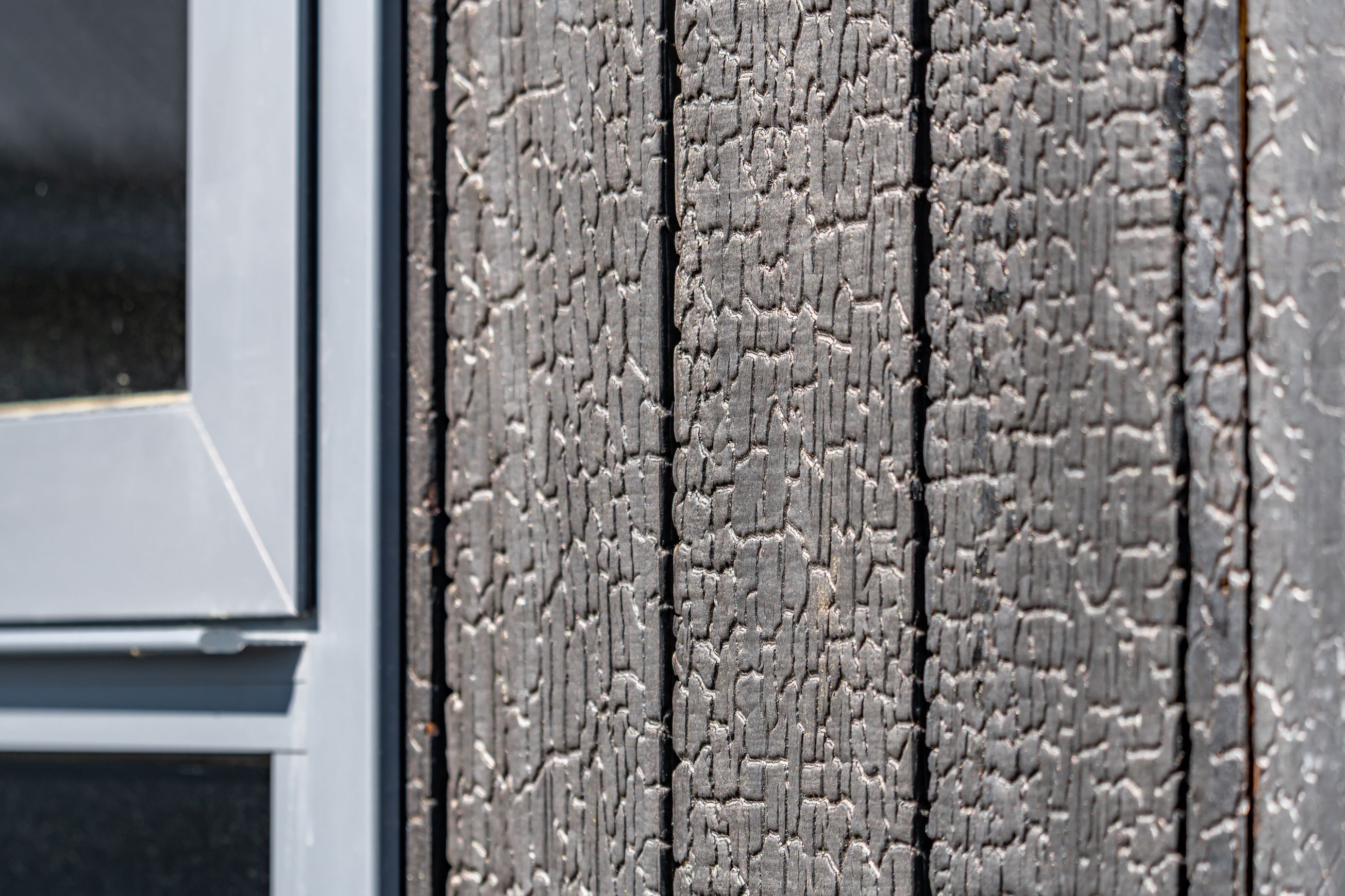 Charred Accoya Timber Cladding & Wall Panels