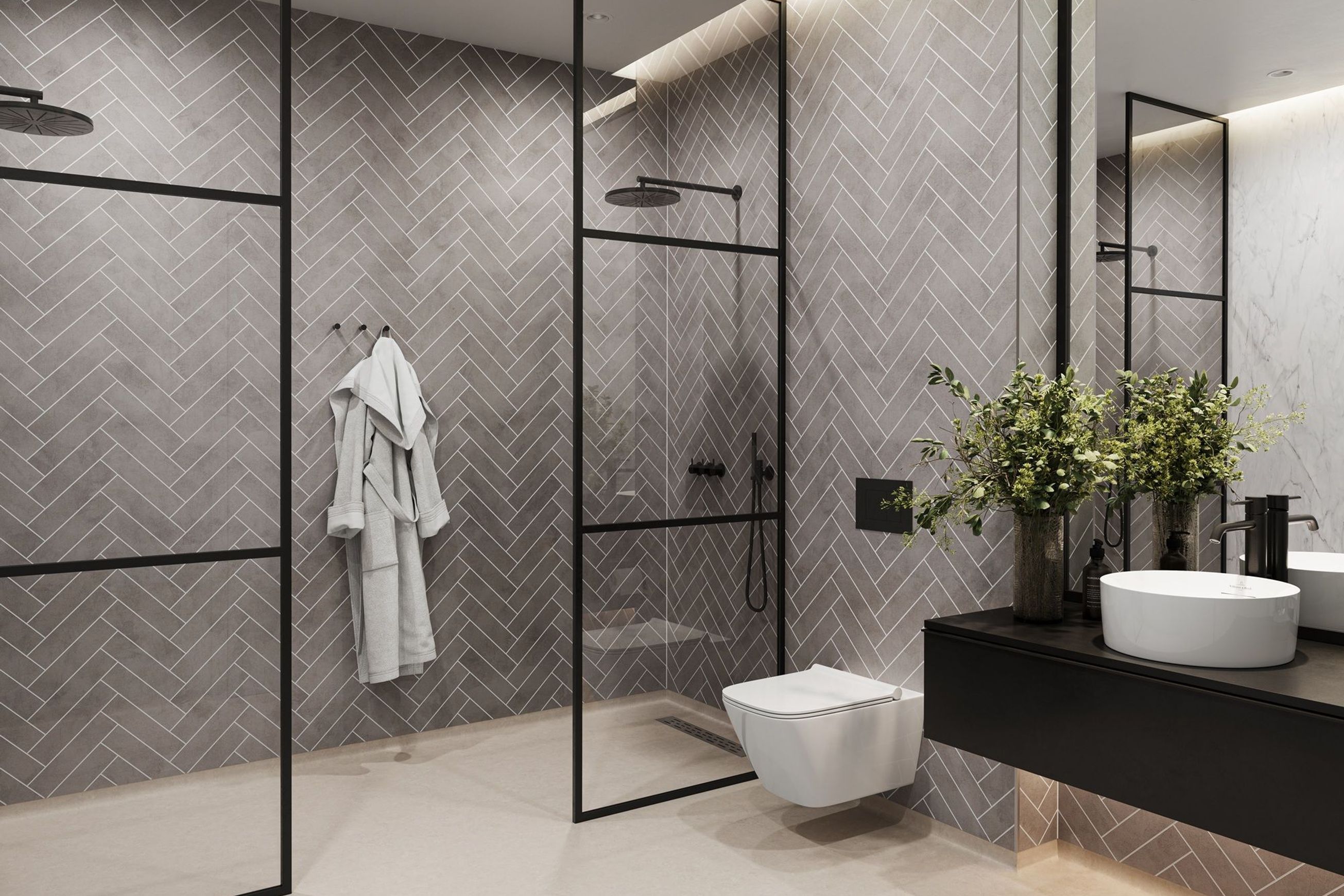 Altro Tegulis™ Tile-Effect Wall Panels