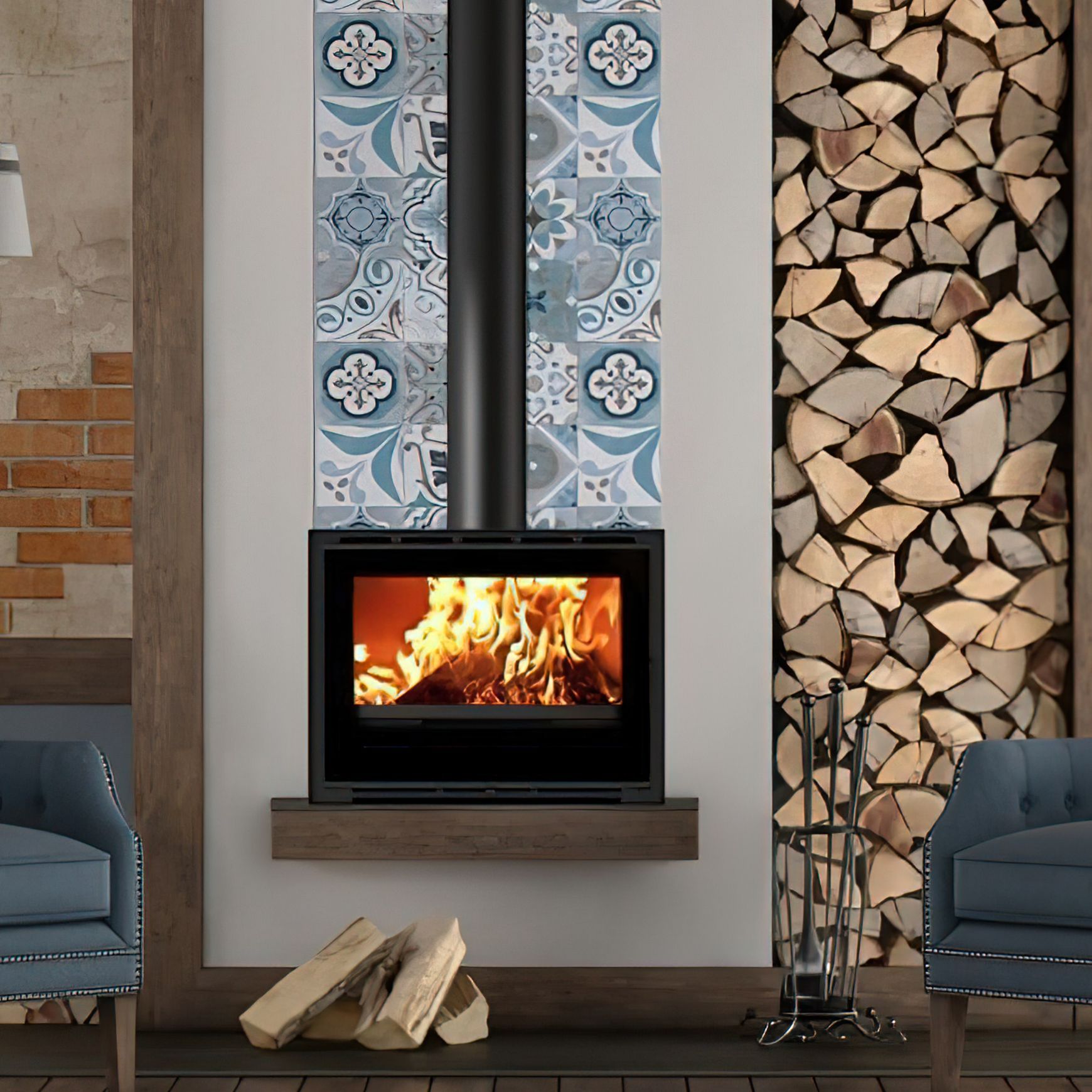 BOSQ Aere 70S Freestanding  Fireplace