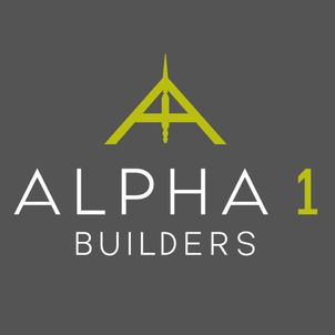 Alpha 1 Builders professional logo
