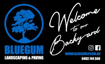 Bluegum Landscaping & Paving professional logo