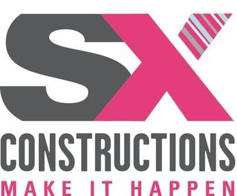 SX Constructions professional logo