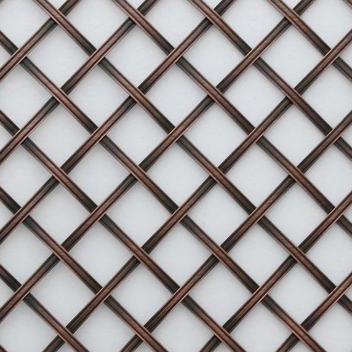 Oxford Hand Woven Diamond Reeded Grille