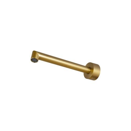 CADDENCE Brushed Yellow Gold Wall Spout BUYG0246.BS