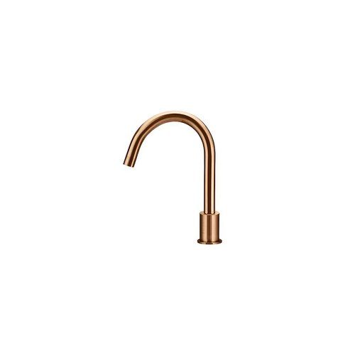 Meir Lustre Bronze Round Hob Mounted Swivel Spout