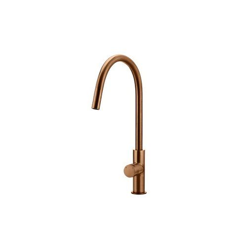 Round Piccola Pull Out Kitchen Mixer Tap - Pinless Handle