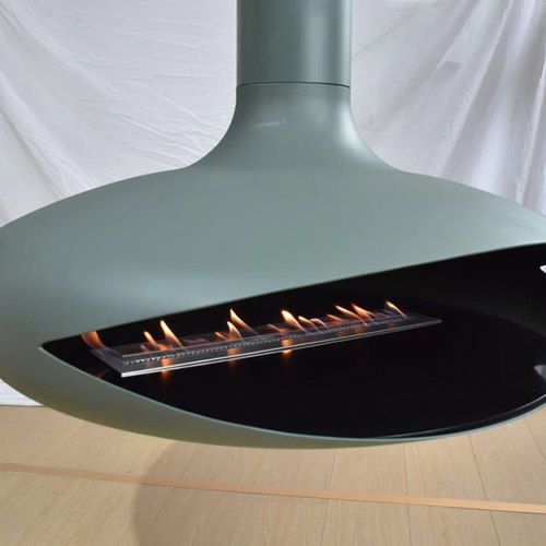 Zen Elegante 1200 Bio-Ethanol Suspended Fireplace