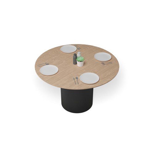Mimi Dining Table -  Natural - 120cm