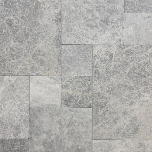 Tundra Grey Limestone French Pattern