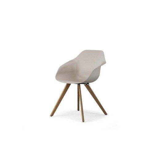 Yonda Timber Chair with Front Upholstery