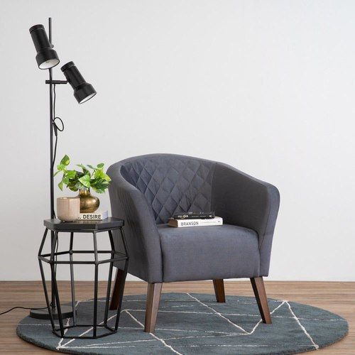 FORD Side Table/Stool - Black