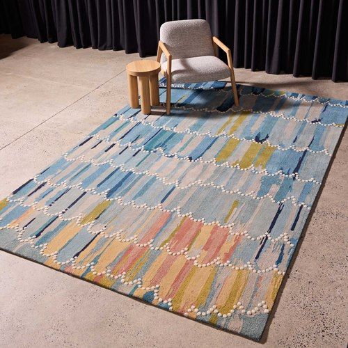 Sweet Rain by Lizzy Stageman | Handcrafted Rug