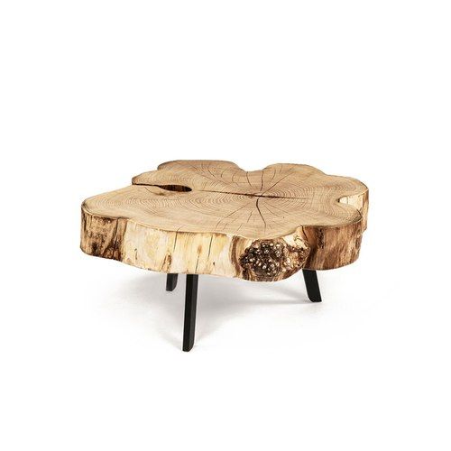 Janua | BC 05 Stomp Outdoor Table | 40-50cm | Raw Acacia
