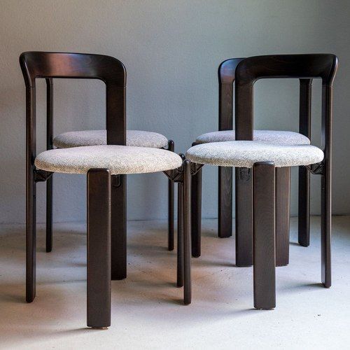 Cushioned Chairs by Bruno Rey for Dietiker, Switzerland