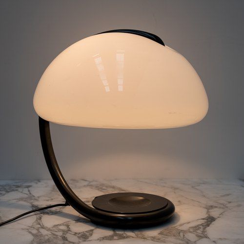 Serpente Table Lamp by Elio Martinelli for Luce