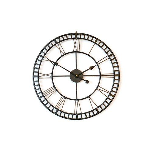 Hampton | Large Metal Wall Clock