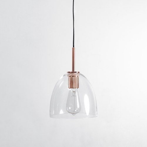 Preston | Glass Pendant Light - Copper