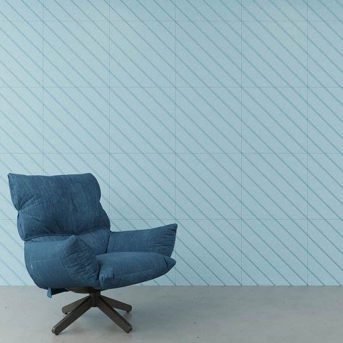 Wall Tiles – Recline Grooved 600×600 – QTY 8