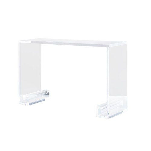 Cleopatra Lucite Acrylic Console Desk Table - CUSTOMISE