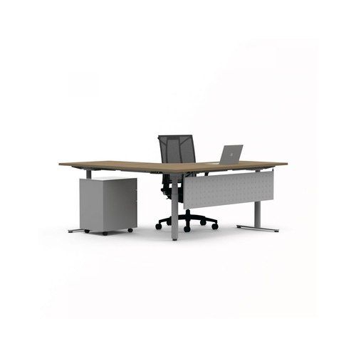 Novare Rondo L Shape Desk Height Adj